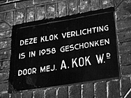 gedenksteen Kok 1958