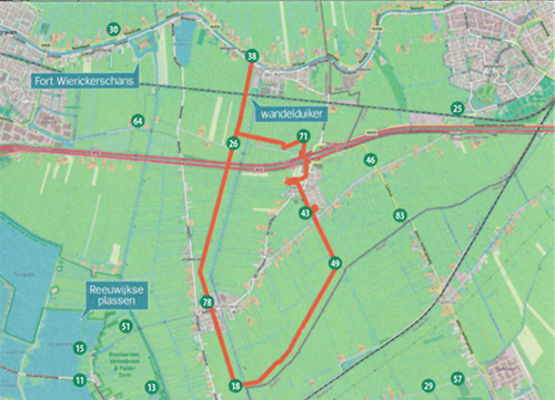 wandelkaartje